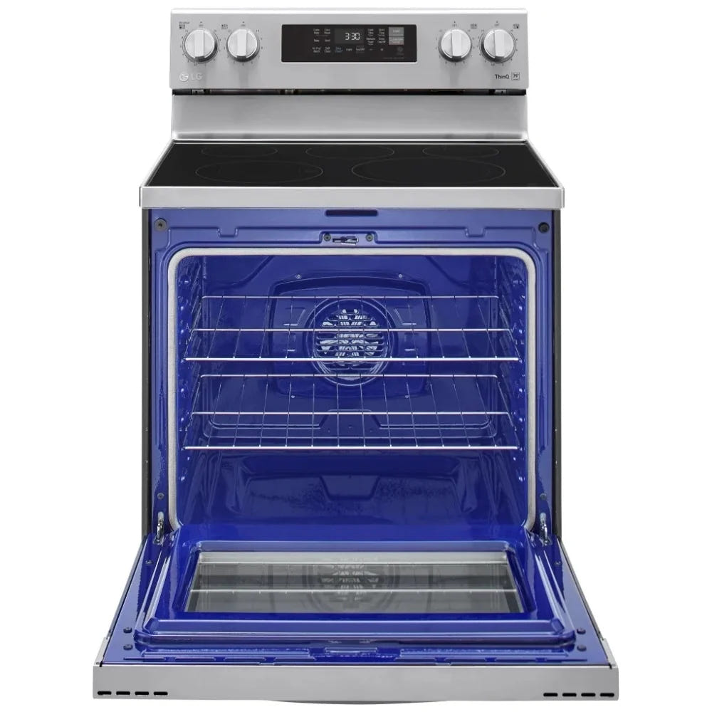 6.3 cu ft. Smart Wi-Fi Enabled Fan Convection Electric Ranges with Air Fry & EasyClean® LREL6323S