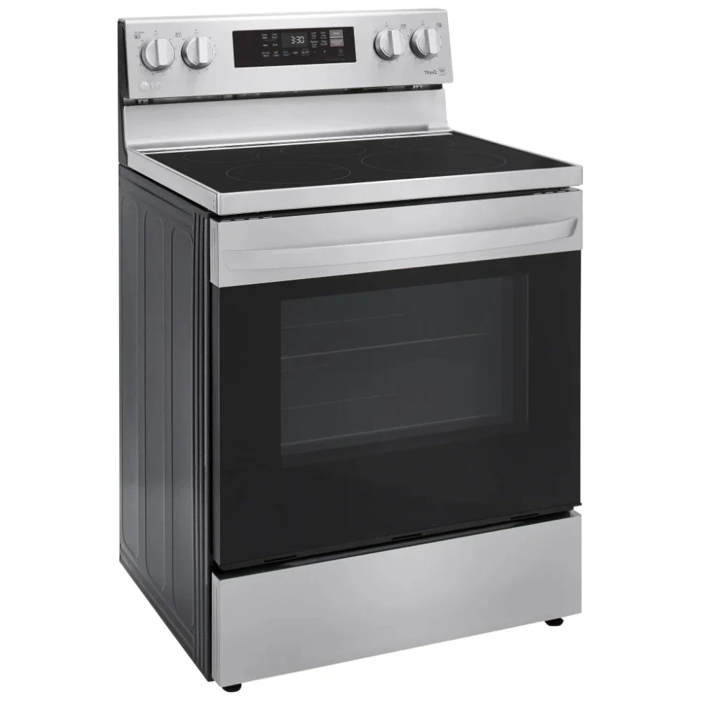 6.3 cu ft. Smart Wi-Fi Enabled Fan Convection Electric Ranges with Air Fry & EasyClean® LREL6323S