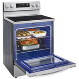 LG 6.3 cu ft. Smart Wi-Fi Enabled Fan Convection Electric Range with Air Fry & EasyClean®