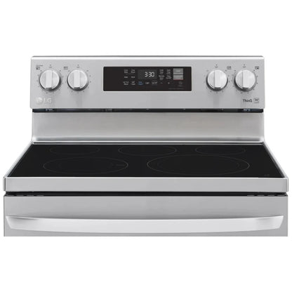 6.3 cu ft. Smart Wi-Fi Enabled Fan Convection Electric Ranges with Air Fry & EasyClean® LREL6323S