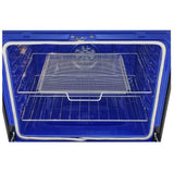 LG LREL6325D Electric Range, 6.3 cu. ft. Capacity, 30 inch Exterior Width, True Convection, 5 Burners, Storage Drawer, Air Fry, Self Clean, 3,200 W Highest Element, Black Stainless Steel colour