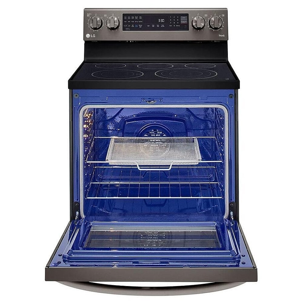 LG 6.3 cu.ft. Air Fry InstaView ThinQ Electric Range LREL6325D