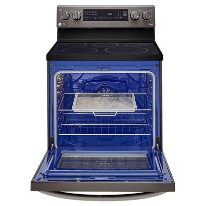 LG 6.3 cu.ft. Air Fry InstaView ThinQ Electric Range LREL6325D