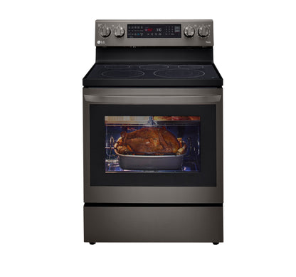 6.3 cu.ft. Air Fry InstaView ThinQ® Electric Ranges LREL6325D