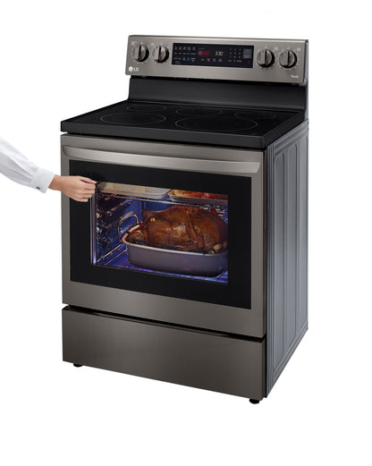 6.3 cu.ft. Air Fry InstaView ThinQ® Electric Ranges LREL6325D