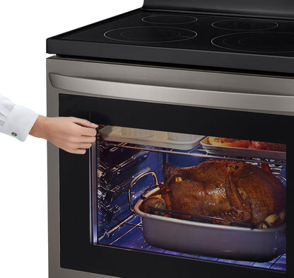 6.3 cu.ft. Air Fry InstaView ThinQ® Electric Ranges LREL6325D