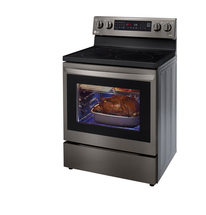 6.3 cu.ft. Air Fry InstaView ThinQ® Electric Ranges LREL6325D