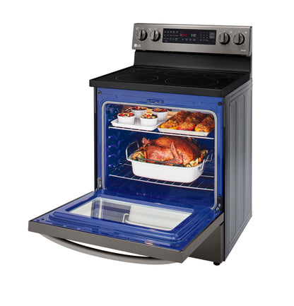 6.3 cu.ft. Air Fry InstaView ThinQ® Electric Ranges LREL6325D