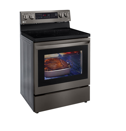 6.3 cu.ft. Air Fry InstaView ThinQ® Electric Ranges LREL6325D
