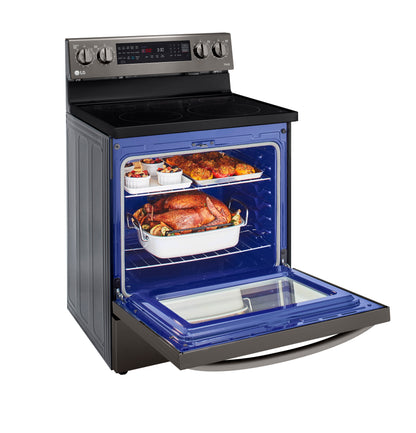 6.3 cu.ft. Air Fry InstaView ThinQ® Electric Ranges LREL6325D