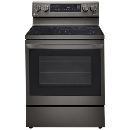 LG 6.3 cu.ft. Air Fry InstaView ThinQ Electric Range LREL6325D