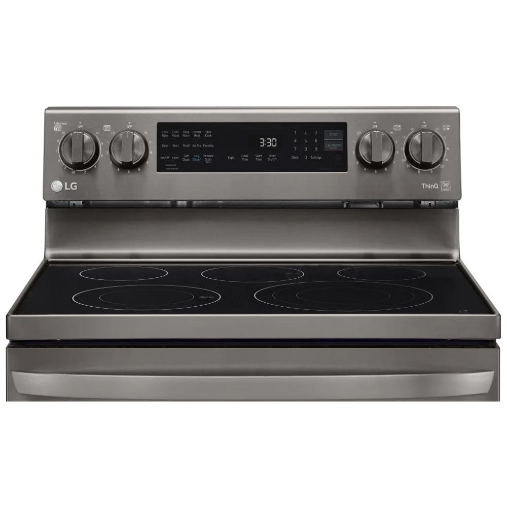 LG 6.3 cu.ft. Air Fry InstaView ThinQ Electric Range LREL6325D