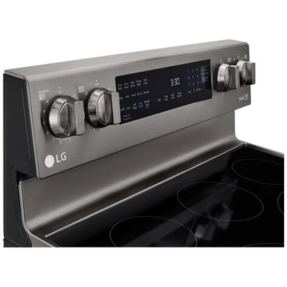 LG 6.3 cu.ft. Air Fry InstaView ThinQ Electric Range LREL6325D