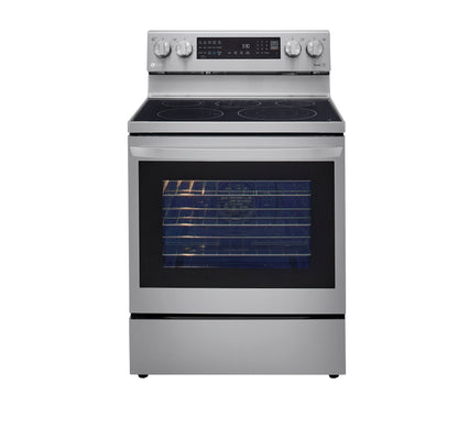 6.3 cu.ft. Air Fry InstaView ThinQ® Electric Ranges LREL6325F
