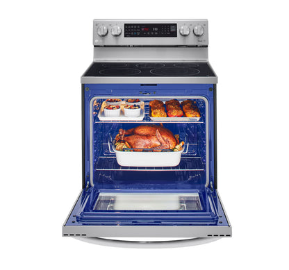 6.3 cu.ft. Air Fry InstaView ThinQ® Electric Ranges LREL6325F
