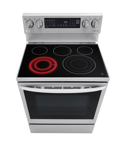 6.3 cu.ft. Air Fry InstaView ThinQ® Electric Ranges LREL6325F