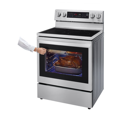 6.3 cu.ft. Air Fry InstaView ThinQ® Electric Ranges LREL6325F
