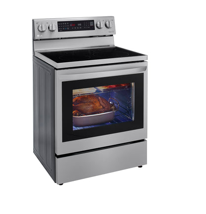 6.3 cu.ft. Air Fry InstaView ThinQ® Electric Ranges LREL6325F