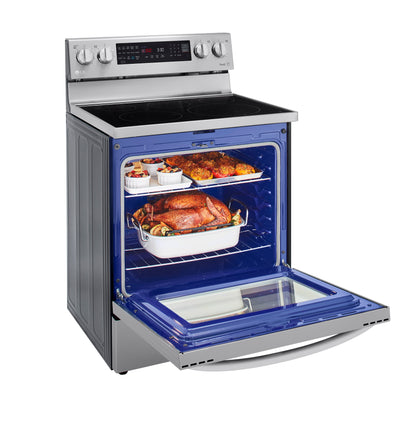 6.3 cu.ft. Air Fry InstaView ThinQ® Electric Ranges LREL6325F