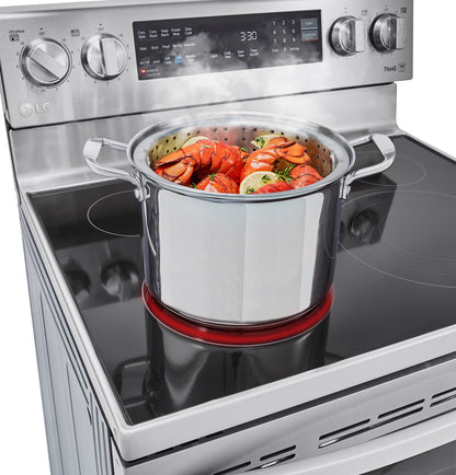 6.3 cu.ft. Air Fry InstaView ThinQ® Electric Ranges LREL6325F