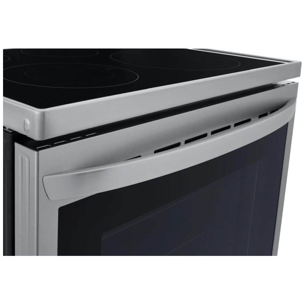 LG 6.3 cu.ft. Air Fry InstaView ThinQ Electric Range LREL6325F