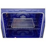 LG LREN6323YE Electric Range, 6.3 cu. ft. Capacity, 30 inch Exterior Width, Convection, 5 Burners, Storage Drawer, Air Fry, Self Clean, 3,200 W Highest Element, Stainless Steel colour