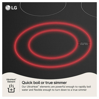 LG LREN6323ZE Electric Range, 30" Width, 6.3 Cu. Ft Capacity, 3200 W