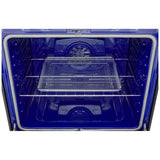 LG LREN6323ZE Electric Range, 6.3 cu. ft. Capacity, 30 inch Exterior Width, Convection, 5 Burners, Storage Drawer, Air Fry, Self Clean, 3,200 W Highest Element, Black Stainless Steel colour