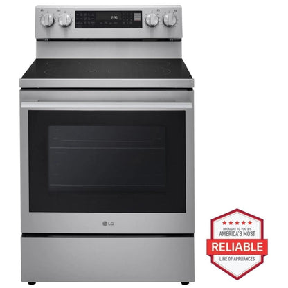 LG LREN6325XE Electric Range, 30" Width, 6.3 Cu. Ft Capacity, 3200 W