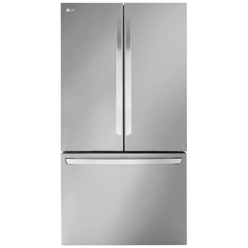 LG LRFLC2706S Counter Depth French Door Refrigerator, 36 inch Width, 27 cu. ft. Capacity, Counter Depth, Water Dispenser (Interior), Ice Dispenser (Freezer Located), ENERGY STAR Certified, Stainless Steel colour