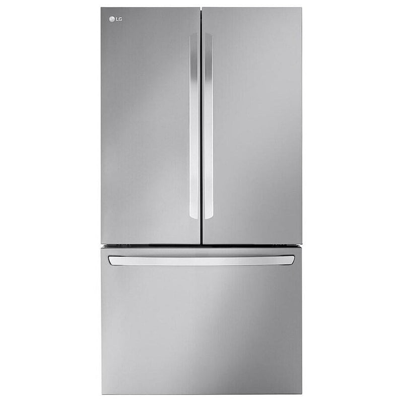 LG LRFLS3206S French Door Refrigerator, 36 inch Width, 31.7 cu. ft. Capacity, Water Dispenser (Interior), Ice Dispenser (Freezer Located), ENERGY STAR Certified, Stainless Steel colour