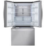 LG LRFLS3206S French Door Refrigerator, 36 inch Width, 31.7 cu. ft. Capacity, Water Dispenser (Interior), Ice Dispenser (Freezer Located), ENERGY STAR Certified, Stainless Steel colour
