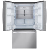 LG LRFLS3206S French Door Refrigerator, 36 inch Width, 31.7 cu. ft. Capacity, Water Dispenser (Interior), Ice Dispenser (Freezer Located), ENERGY STAR Certified, Stainless Steel colour