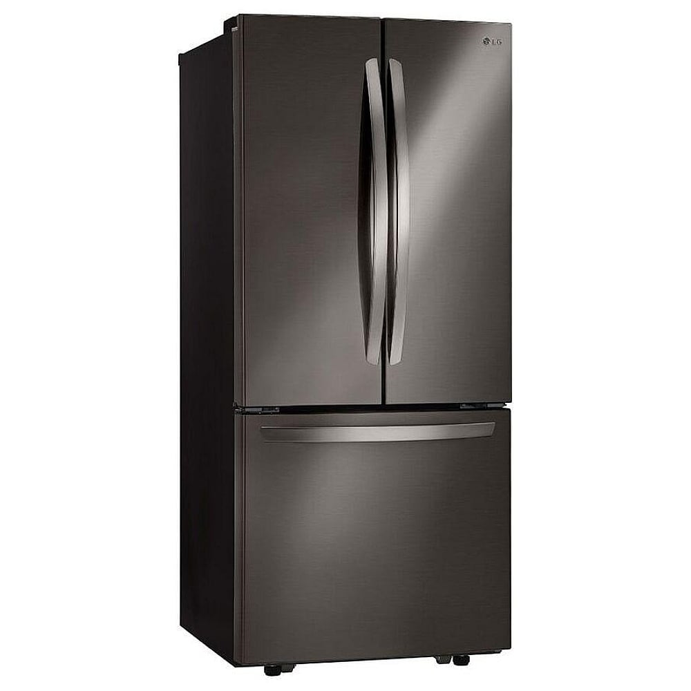LG LRFNS2200D French Door Refrigerator, 30" French Door, 21.8 cu. ft. Capacity, Black Stainless Steel