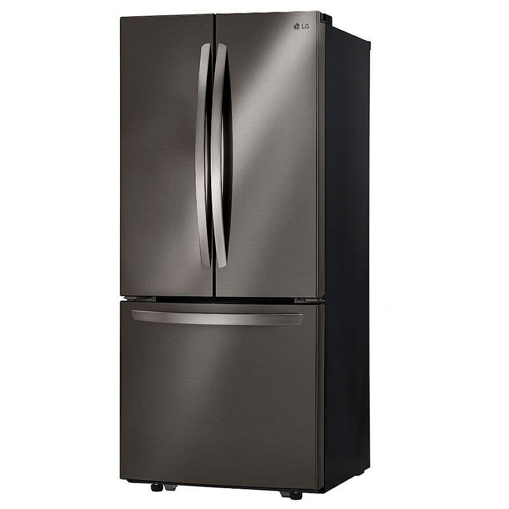 LG LRFNS2200D French Door Refrigerator, 30" French Door, 21.8 cu. ft. Capacity, Black Stainless Steel