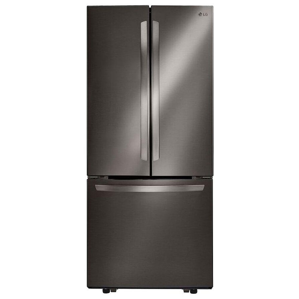 LG LRFNS2200D French Door Refrigerator, 30" French Door, 21.8 cu. ft. Capacity, Black Stainless Steel