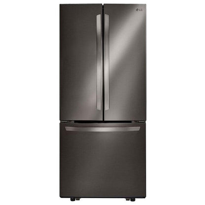 LG LRFNS2200D French Door Refrigerator, 30" French Door, 21.8 cu. ft. Capacity, Black Stainless Steel