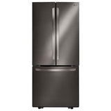 LG LRFNS2200D French Door Refrigerator, 30 inch Width, 21.8 cu. ft. Capacity, Optional Ice Maker (Special Order), ENERGY STAR Certified, Black Stainless Steel colour