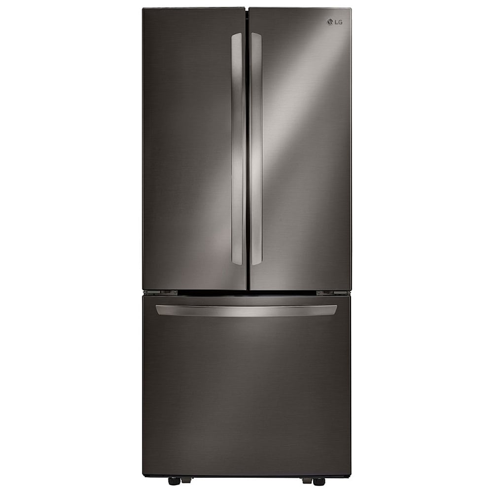 LG LRFNS2200D French Door Refrigerator, 30" French Door, 21.8 cu. ft. Capacity, Black Stainless Steel