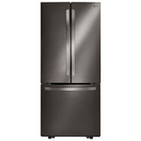 LG LRFNS2200D French Door Refrigerator, 30 inch Width, 21.8 cu. ft. Capacity, Optional Ice Maker (Special Order), ENERGY STAR Certified, Black Stainless Steel colour