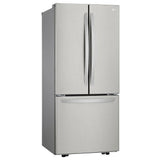 LG LRFNS2200S French Door Refrigerator, 30 inch Width, 21.8 cu. ft. Capacity, Optional Ice Maker (Special Order), ENERGY STAR Certified, Stainless Steel colour