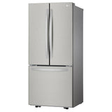 LG LRFNS2200S French Door Refrigerator, 30 inch Width, 21.8 cu. ft. Capacity, Optional Ice Maker (Special Order), ENERGY STAR Certified, Stainless Steel colour