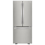 LG LRFNS2200S French Door Refrigerator, 30 inch Width, 21.8 cu. ft. Capacity, Optional Ice Maker (Special Order), ENERGY STAR Certified, Stainless Steel colour