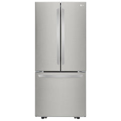 LG LRFNS2200S French Door Refrigerator, 30 inch Width, 21.8 cu. ft. Capacity, Optional Ice Maker (Special Order), ENERGY STAR Certified, Stainless Steel colour