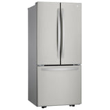 LG LRFNS2200S French Door Refrigerator, 30 inch Width, 21.8 cu. ft. Capacity, Optional Ice Maker (Special Order), ENERGY STAR Certified, Stainless Steel colour