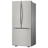 LG LRFNS2200S French Door Refrigerator, 30 inch Width, 21.8 cu. ft. Capacity, Optional Ice Maker (Special Order), ENERGY STAR Certified, Stainless Steel colour