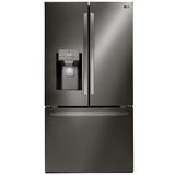 LG LRFS28XBD French Door Refrigerator, 36 inch Width, 27.7 cu. ft. Capacity, Water Dispenser (Exterior), Ice Dispenser (Thru Door), ENERGY STAR Certified, Black Stainless Steel colour