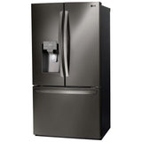 LG LRFS28XBD French Door Refrigerator, 36 inch Width, 27.7 cu. ft. Capacity, Water Dispenser (Exterior), Ice Dispenser (Thru Door), ENERGY STAR Certified, Black Stainless Steel colour