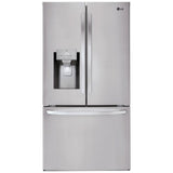 LG LRFS28XBS French Door Refrigerator, 36 inch Width, 27.7 cu. ft. Capacity, Water Dispenser (Exterior), Ice Dispenser (Thru Door), ENERGY STAR Certified, Stainless Steel colour
