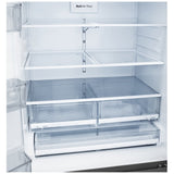 LG LRFS28XBS French Door Refrigerator, 36 inch Width, 27.7 cu. ft. Capacity, Water Dispenser (Exterior), Ice Dispenser (Thru Door), ENERGY STAR Certified, Stainless Steel colour